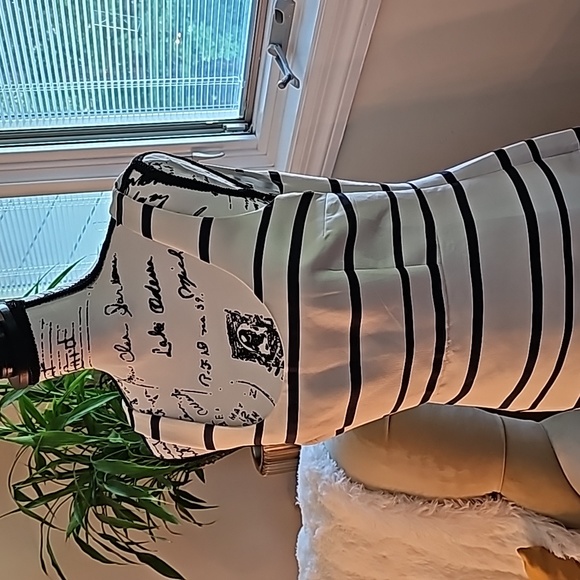 JCrew Midi striped and lined dress - Picture 4 of 10